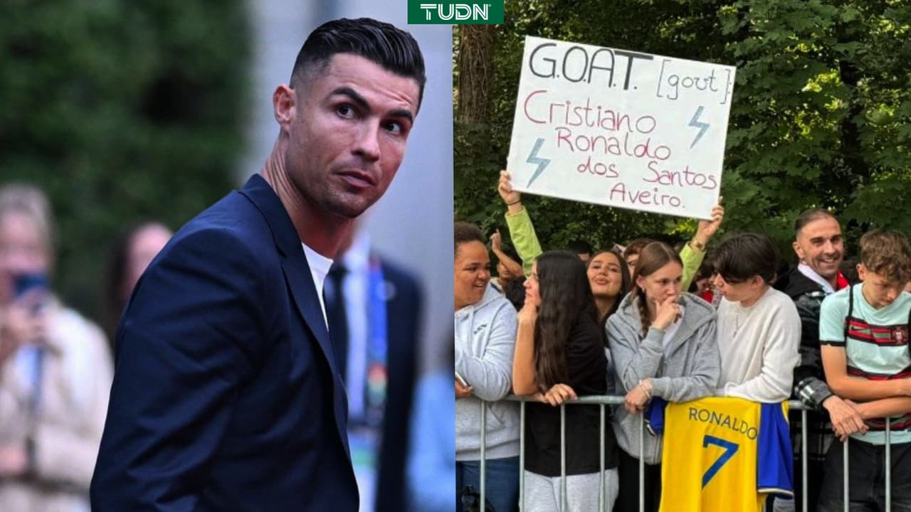 ¡Locura total! CR7 causa furor a fans a su llegada a Alemania