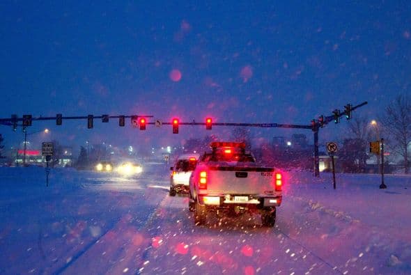 Las clases están suspendidas en varios estados y en Washington DC las oficinas gubernamentales están cerradas.