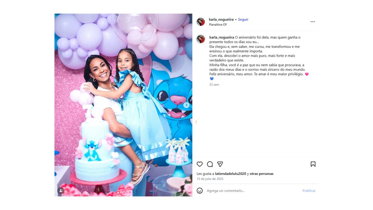 Karla Thaynnara dejó una hija de 7 años.