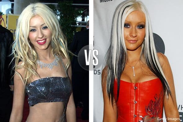 Cuando Christina Aguilera arrancó su carrera no tenía los grandes atributos que ahora tiene.