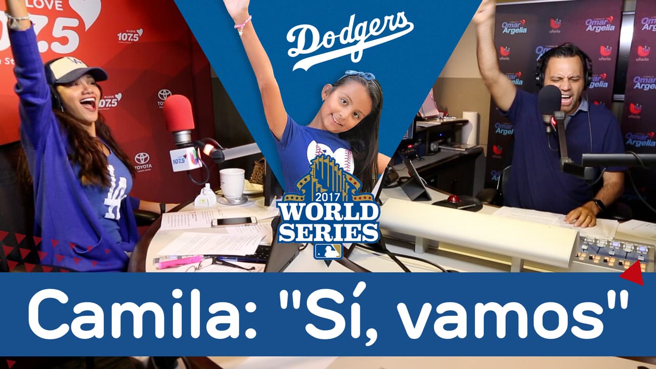 Omar y Argelia le piden permiso a su hija para ir a la Serie Mundial