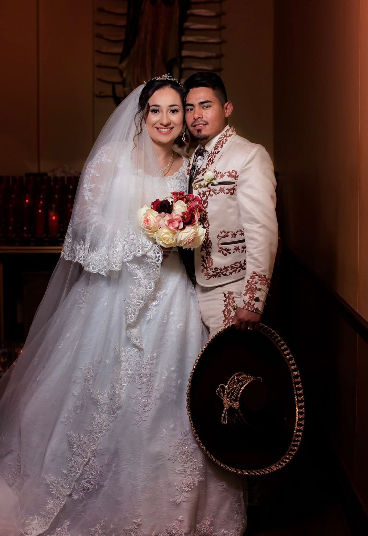 Nancy y Luis se conocieron en 2016 y, después de tres años de noviazgo, se casaron.