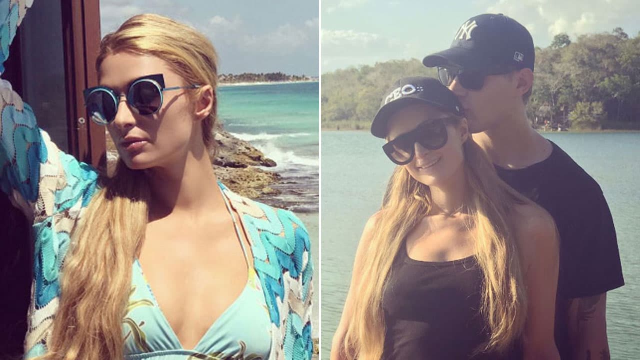 Paris Hilton disfruta de Tulum con su nuevo novio