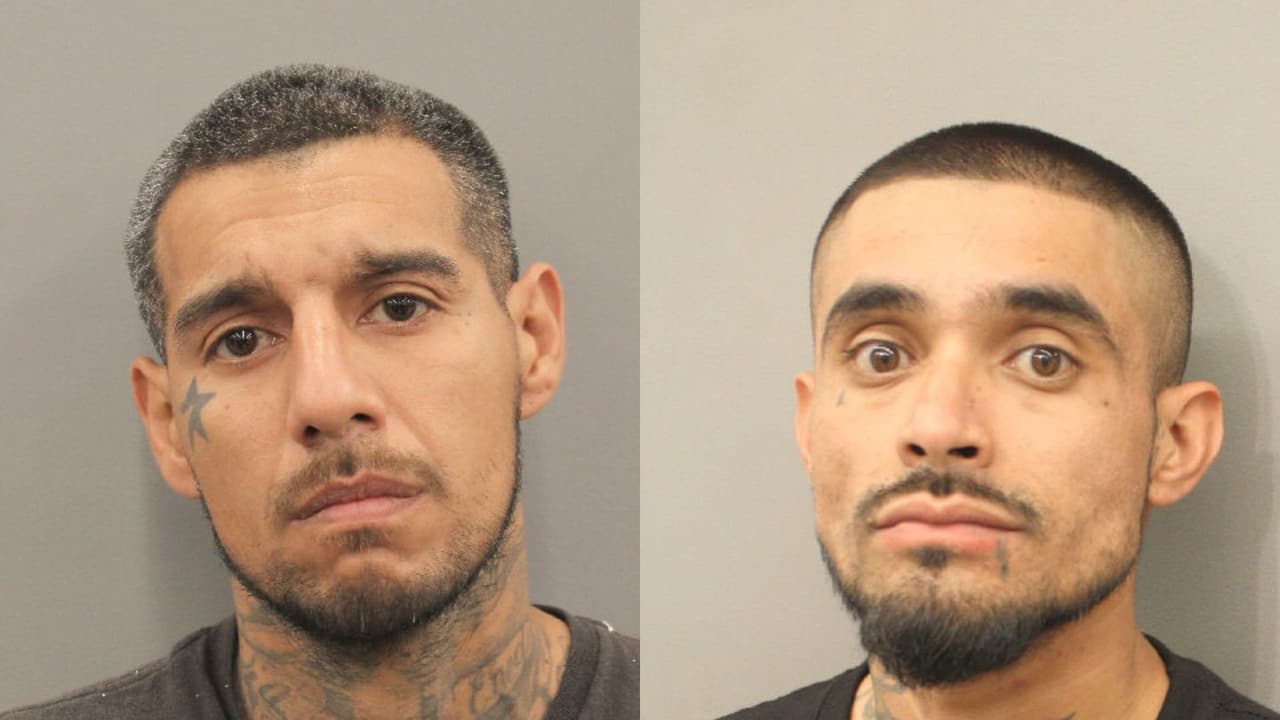 Estos dos hombres están acusados de matar a tiros a una persona de 40 años en Houston 