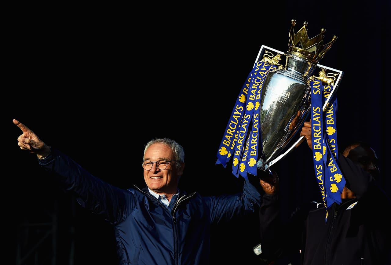 Claudio Ranieri fue campeón con Leicester City en la temporada 2015/16, por primera vez en 132 años de historia del club. El italiano dio la sorpresa y ahora es líder en la Champions League.