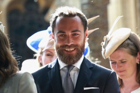 Además de Pippa, Kate tiene un hermano llamado James Middleton, de 30 años.