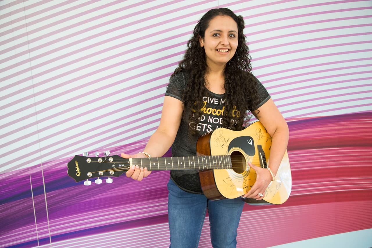 Este espectacular obsequio se irá con ella hasta LaBelle, Florida.