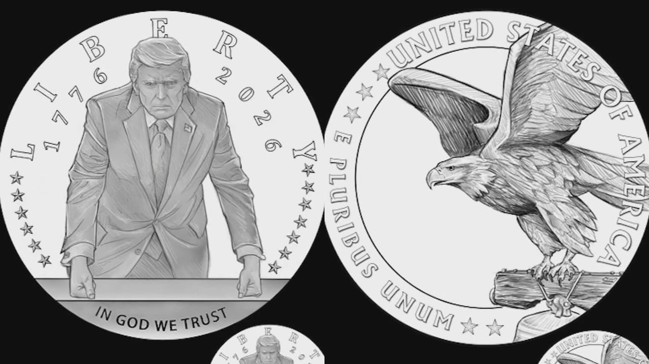 Monedita de oro: Trump aparecerá en divisa conmemorativa del 250 aniversario de la independencia de EEUU