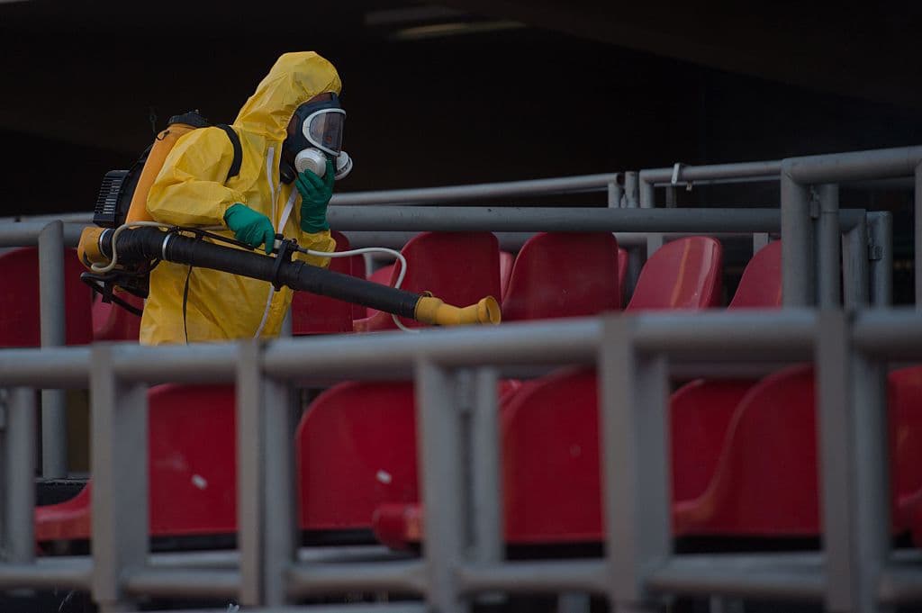 Fumigan el sambódromo de Río de Janeiro