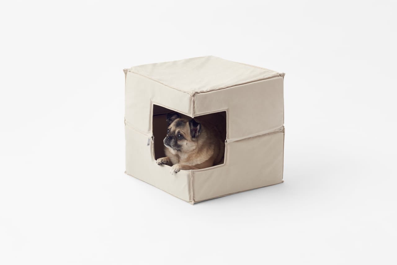 Mobiliario cúbico. Nendo - Estilo Minimal El multipremiado estudio japonés creó una línea entera de accesorios para perros.