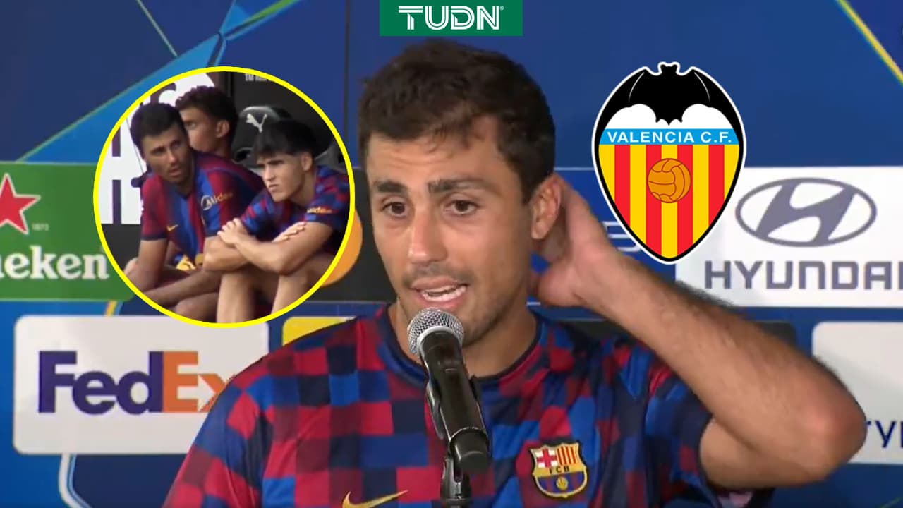 Rodri pide perdón al Valencia y a sus jugadores por llamarlos "malísimos"