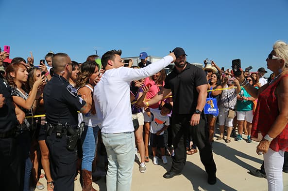 Miles de fans disfrutaron de su música en Fiestas Patrias.