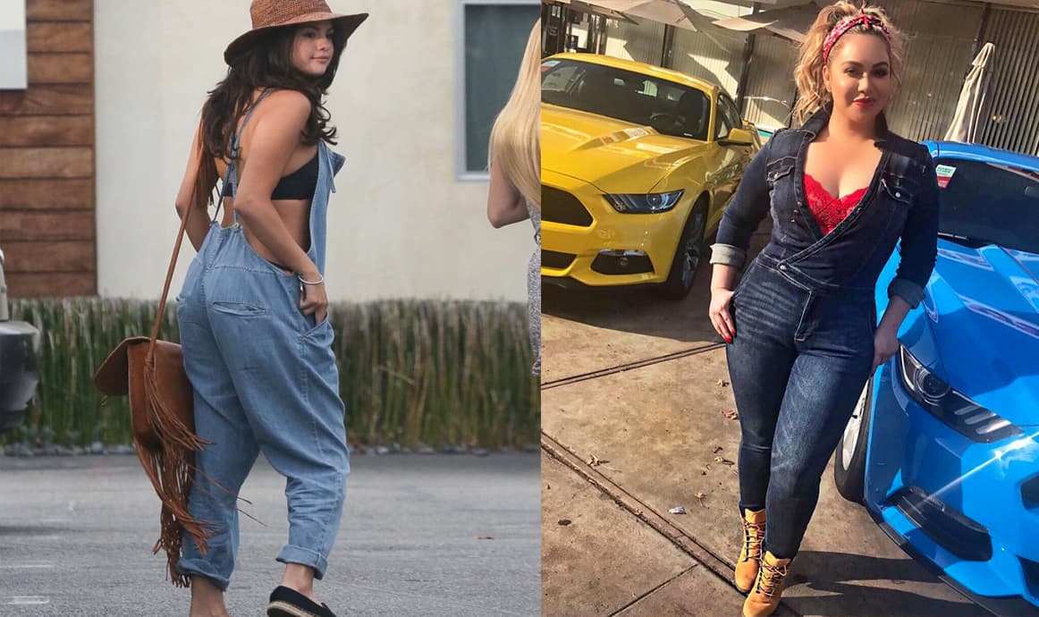 Chiquis se declara fan del
<i>jumpersuit</i> al igual que Selena.