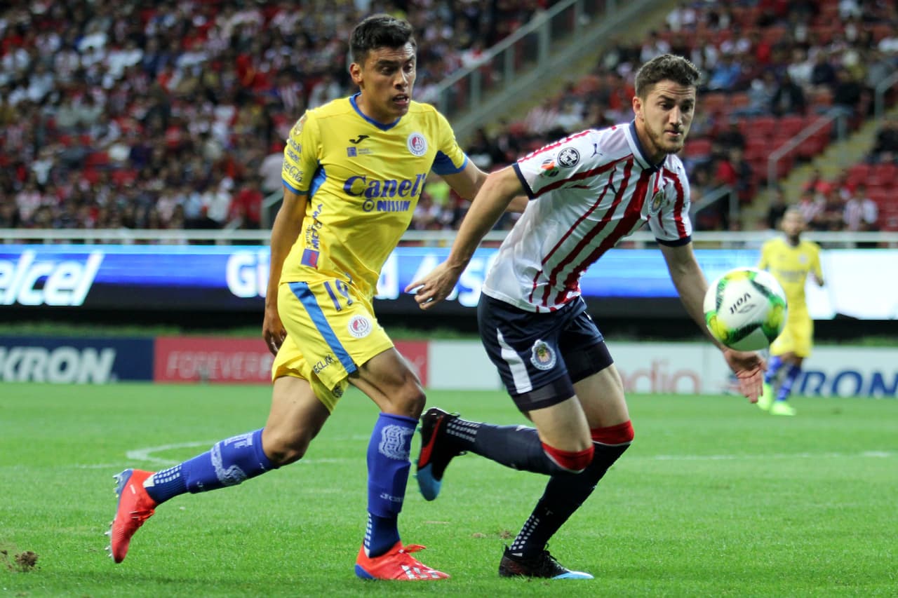 Así se fue el juego al descanso,con el triufno parcial de San Luis, pero en la segunda mitad habrían más emociones.