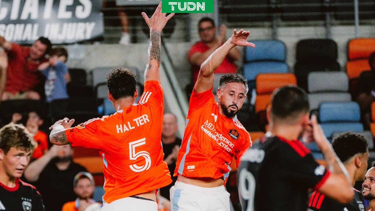 Héctor Herrera anota golazo en el Houston Dynamo frente al DC United