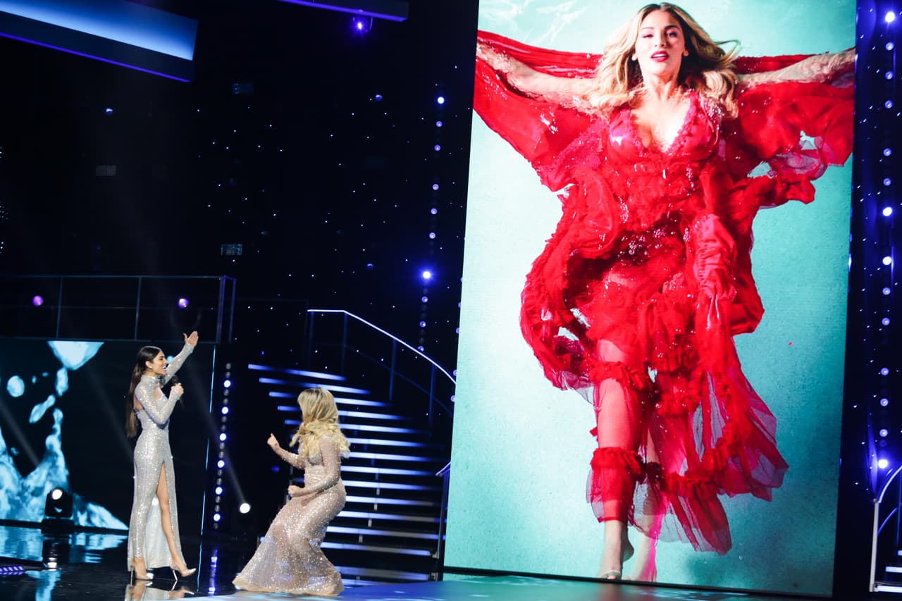 Por su parte, Migbelis recibió el aplauso de pie de todo el público y las palabras positivas de Jomari.