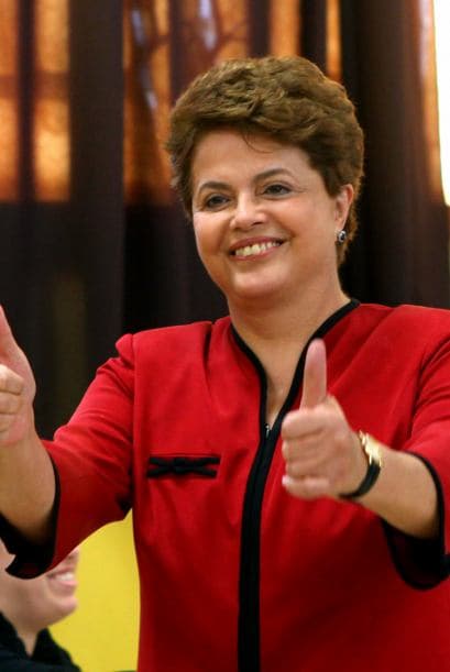 En el lugar 16º, Dilma Roussef, la presidenta electa de Brasil y quien también hizo aparición en la lista de Forbes de las mujeres más poderosas del planeta.
