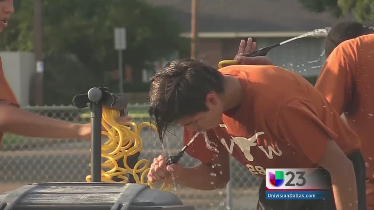 Advertencia de calor en el norte de Texas