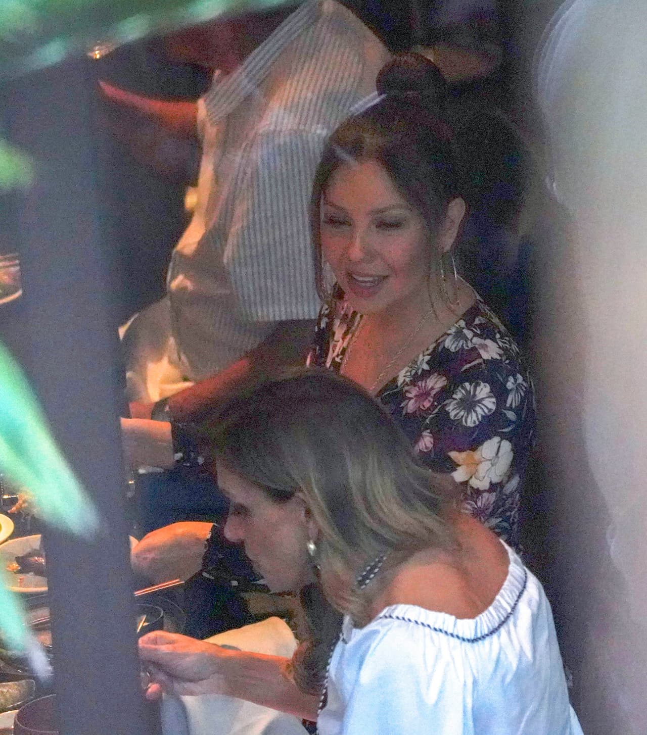 El encuentro entre las amigas se dio el 24 de mayo en el restaurant japonés Makoto, en el centro comercial de Bal Harbour de Miami.