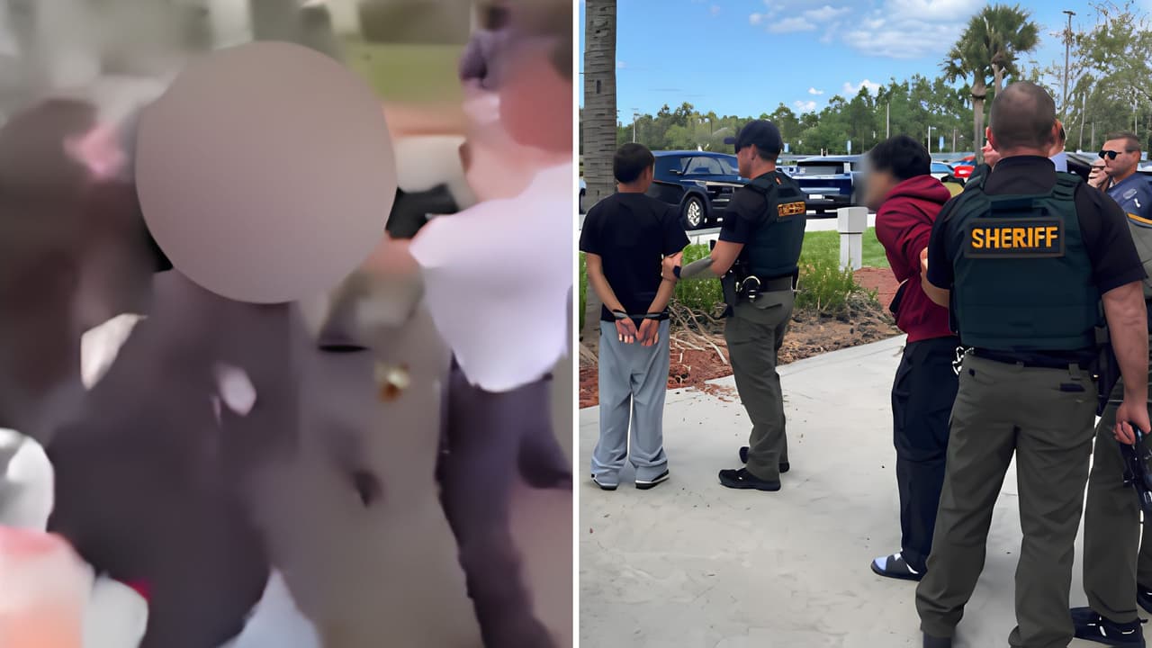 La agresión ocurrió cerca de la salida de Harmony High School y dejó al adolescente con heridas que requirieron 11 puntos.