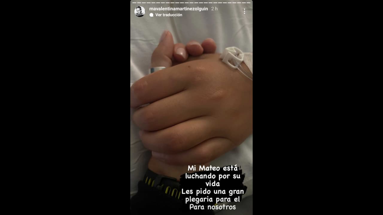 Sobrino de Andrea Legarreta sigue luchando por su vida