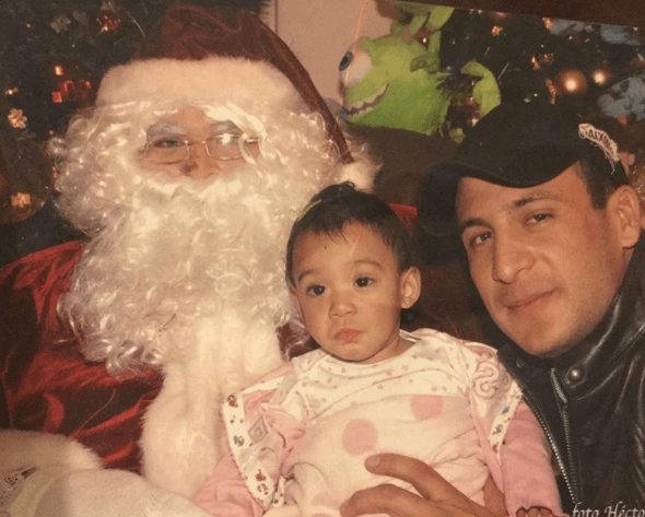 Guadalupe Elizalde, conocida como Valentina, es la tercera y última hija que procreó el intérprete de 'Te quiero así'.