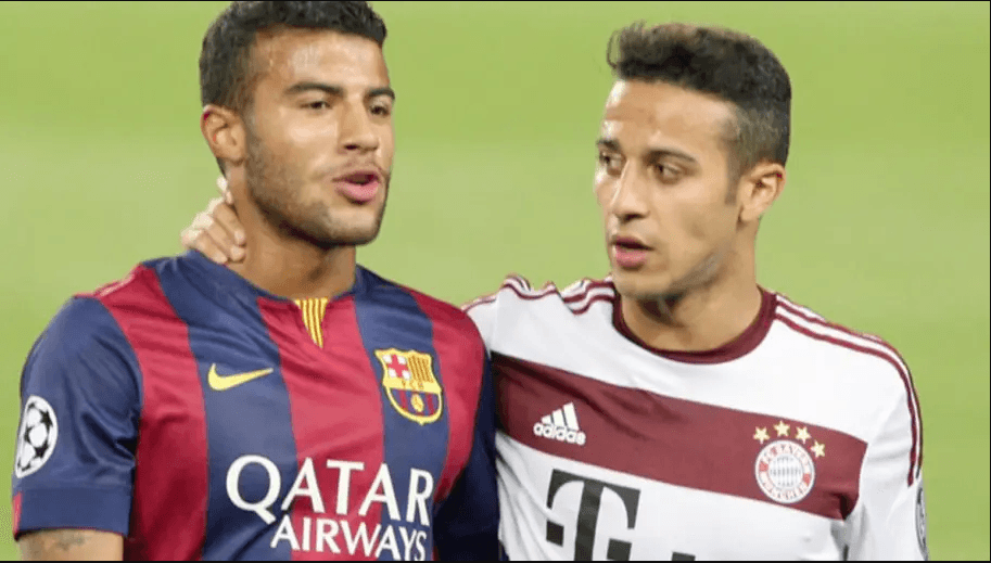 Rafinha y Thiago Alcántara, jugadores del Celta de Vigo y Bayern Munich respectivamente, son hijos del exjugador brasileño Mazinho, quien jugó para la selección de Brasil, asi como para Vasco da Gama, Palmeiras, Lecce, Florentina y Celta de Vigo, entre otros.