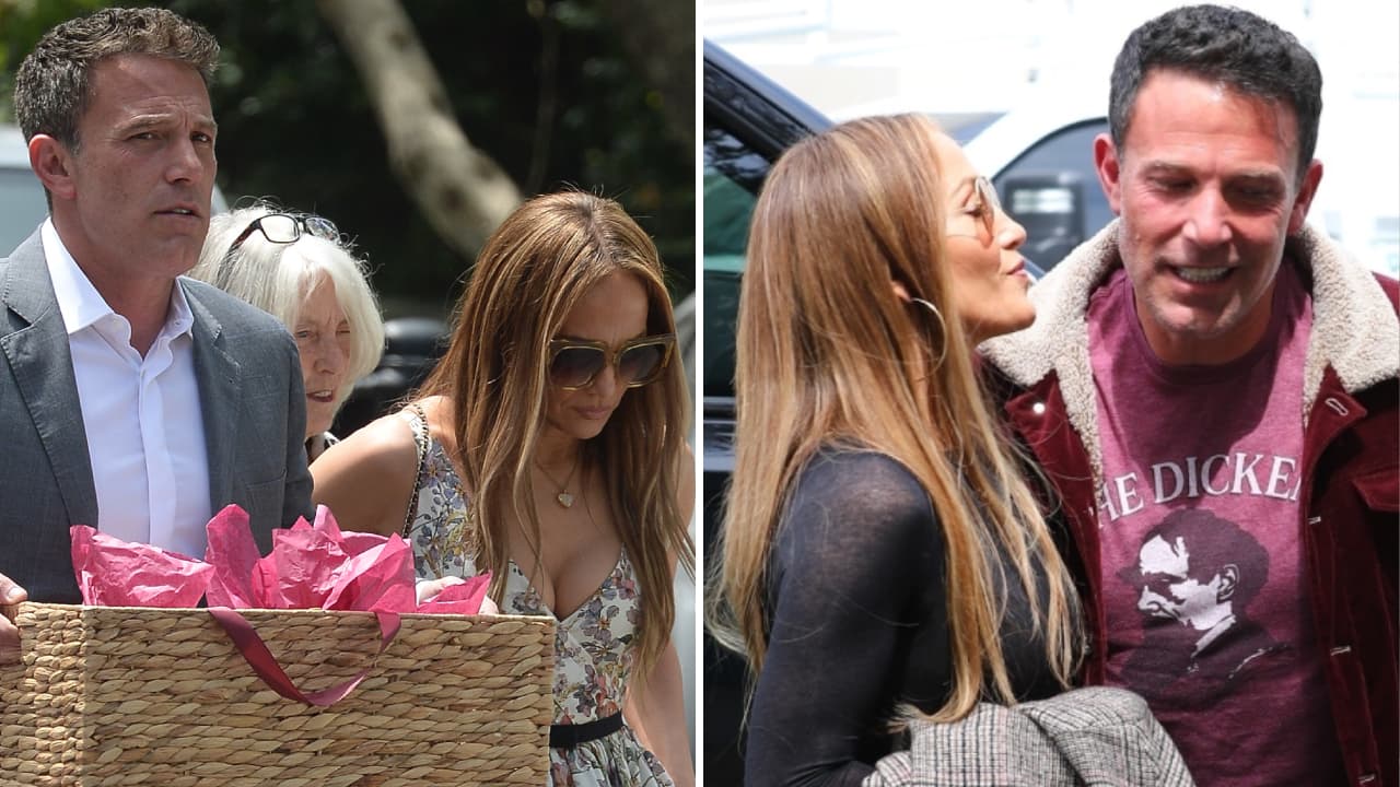 ¿Beso forzado? JLo y Ben Affleck protagonizan polémico momento en medio de supuesta crisis