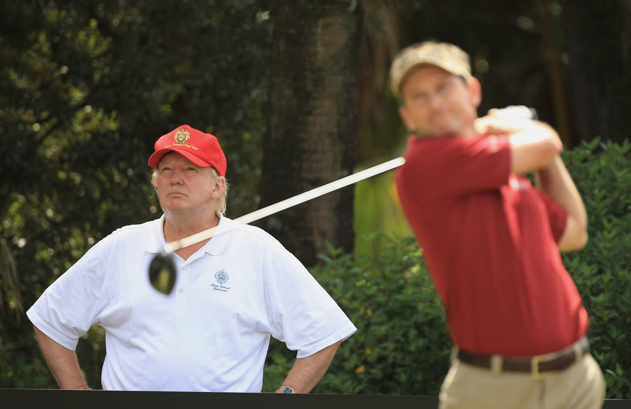 Trump ha comprado varios campos de golf en el extranjero