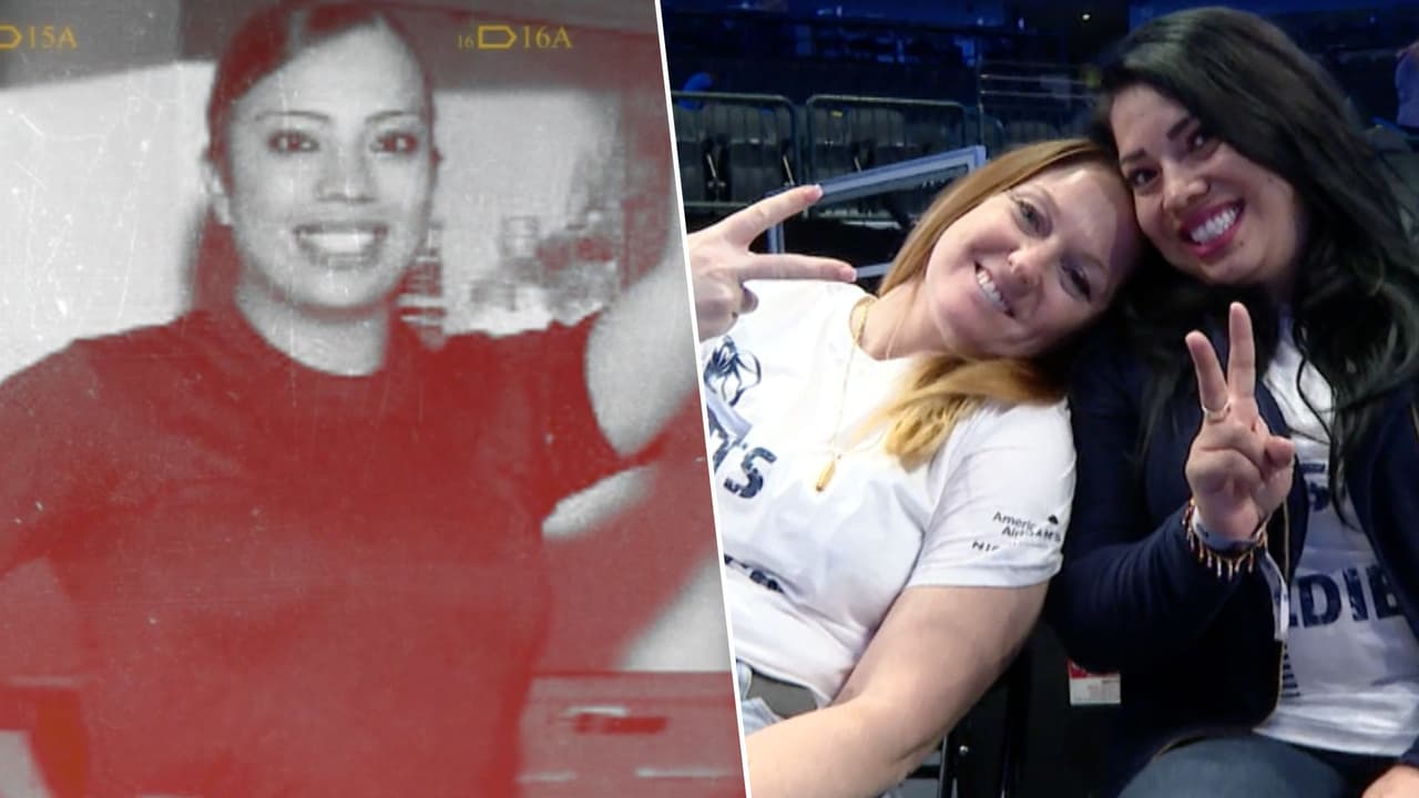 Dalia Rivera, quien estuvo 10 años en la fuerza aérea y tiene 6 en el ejército siendo enfermera de cuidados intensivos.