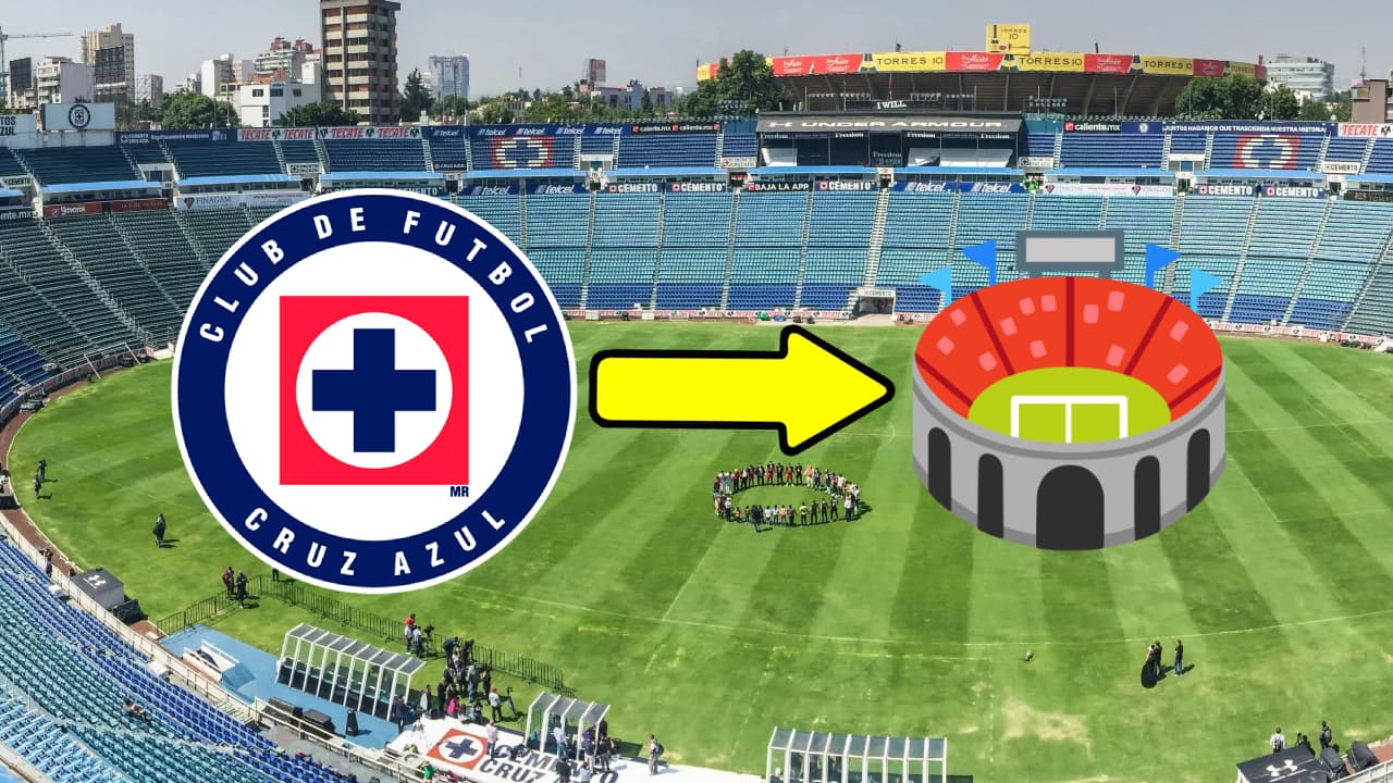¡Es fuera de la CDMX! Cruz Azul anuncia nuevo estadio para el 2026