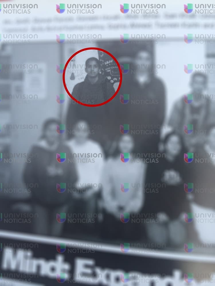 Syed Farook, en el anuario escolar de la secundaria La Sierra