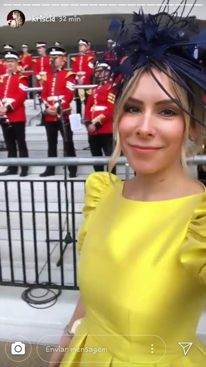 Sin embargo, en medio del duelo por la partida de su bisabuela, Kristal dejó claro que este lunes debió viajar a Londres debido a compromisos de trabajo.