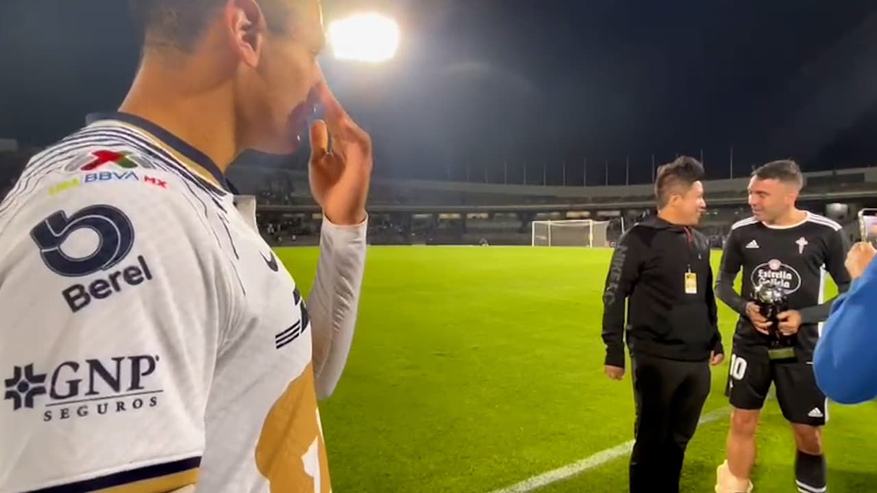¡Drama! Jugador de Pumas pierde playera de Iago Aspas ante influencer