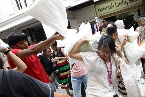 Y hasta en Sangai y Buenos Aires.