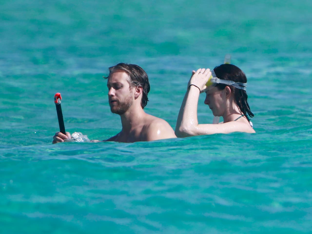 Pero Anne no quería que la viéramos en bikini.