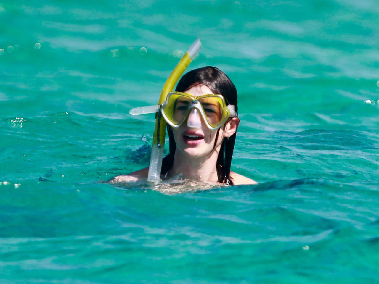 Hasta se dieron tiempo para 'snorkelear'.