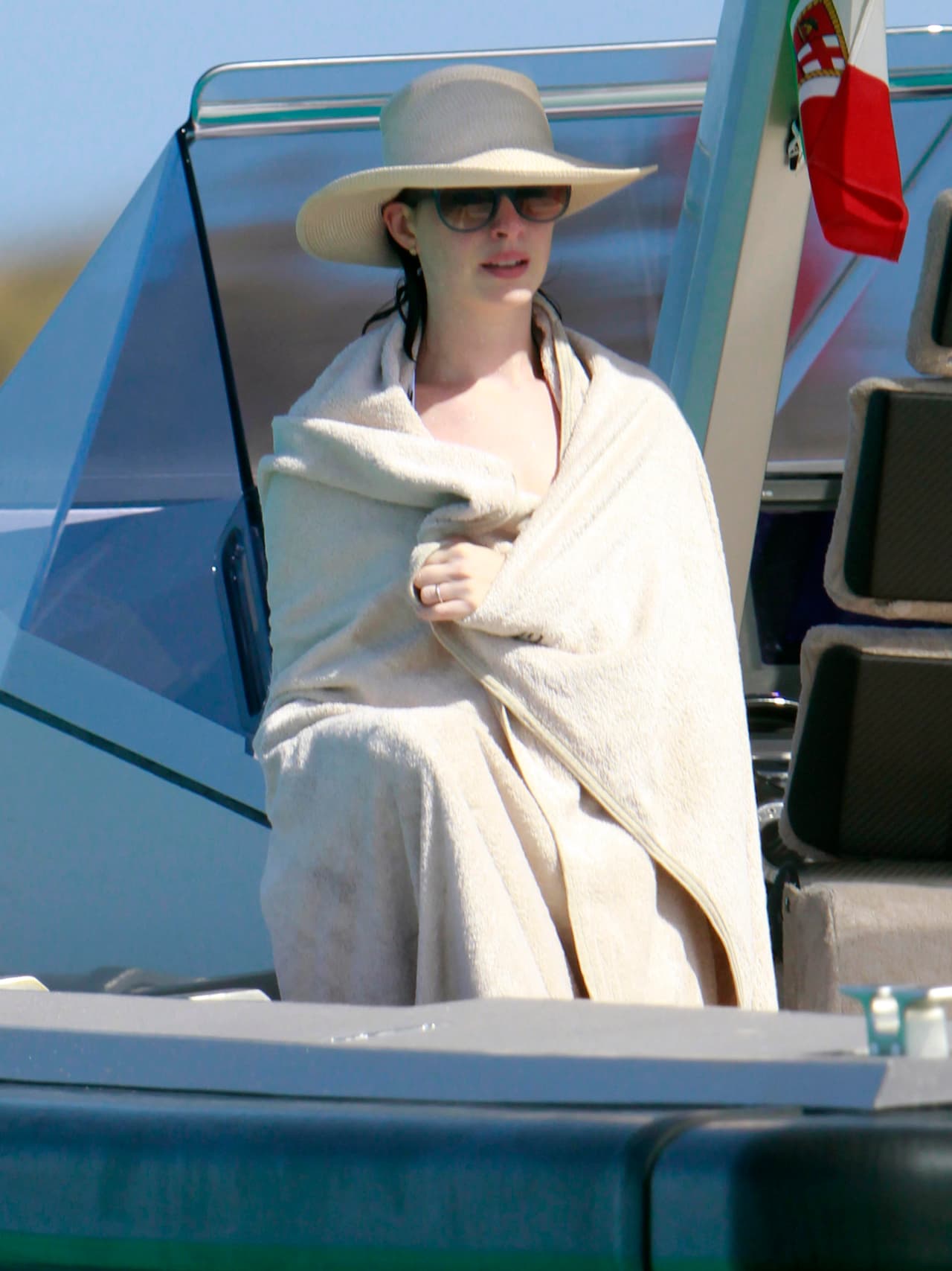 Mejor decidió cubrirse por completo.