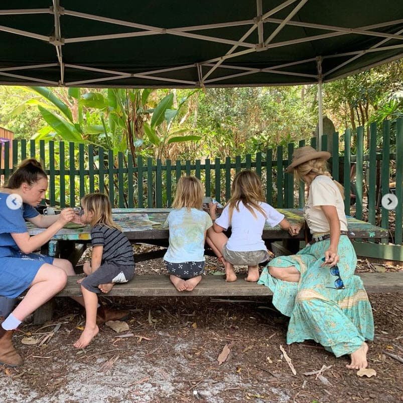 Elsa Pataky y Chris Hemsworth tienen tres hijos: India Rose, de 8 años, y los gemelos Sasha y Tristan, de 6.