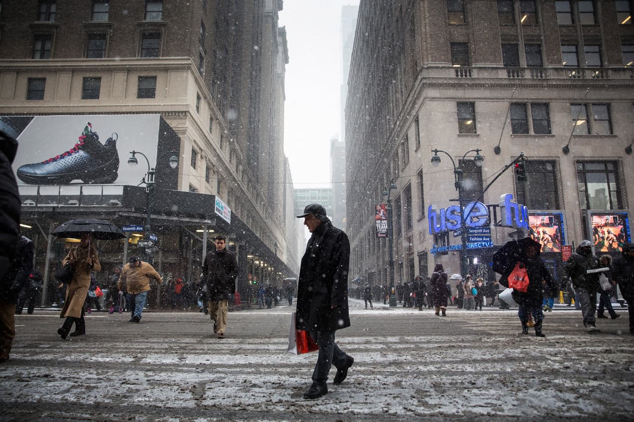 Nieve, lluvia y nieve una vez más: lo último sobre la tormenta invernal que azotará a Nueva York