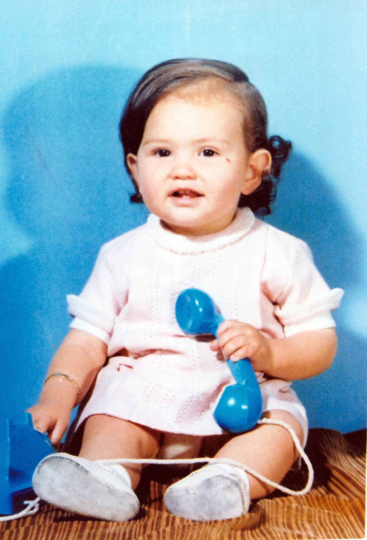 Así era la bella 'Thali', quien desde bebé fue la consentida de la casa y además muy alegre.