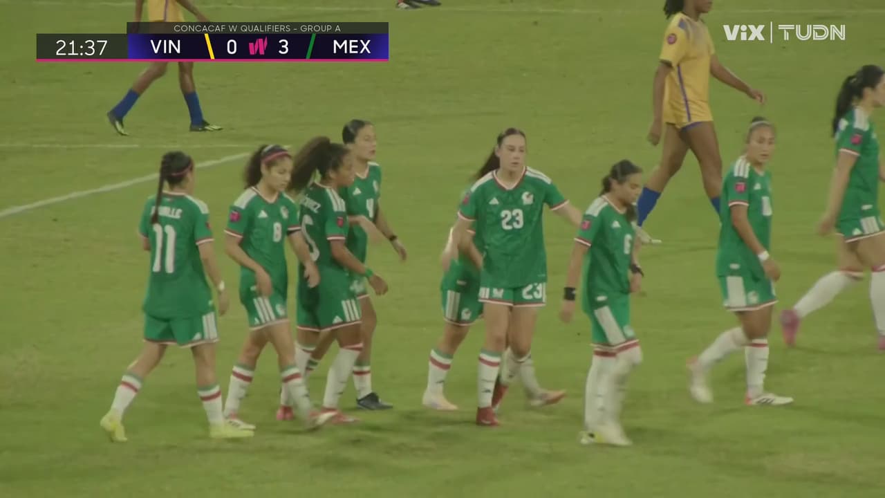 ¡Doblete de Charlyn Corral! México firma el tercero