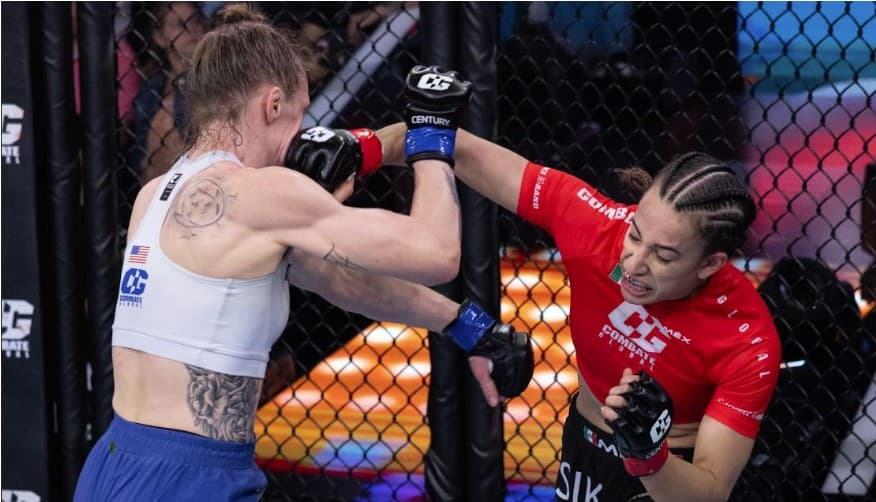 Combate Melissa Amaya se enfrenta a la francesa Samatha Jean Francois