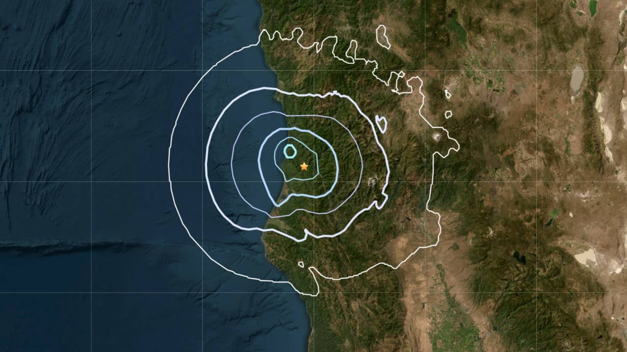Continúan los sismos en el norte de California; hoy se registraron cuatro