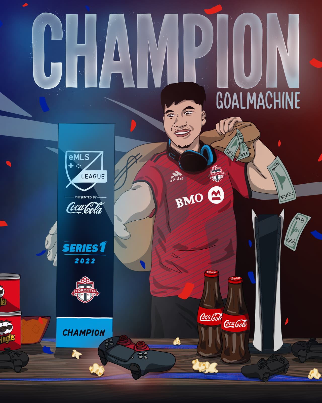 La “Maquina del Gol” de Toronto FC se lleva el titulo de la eMLS League Series One