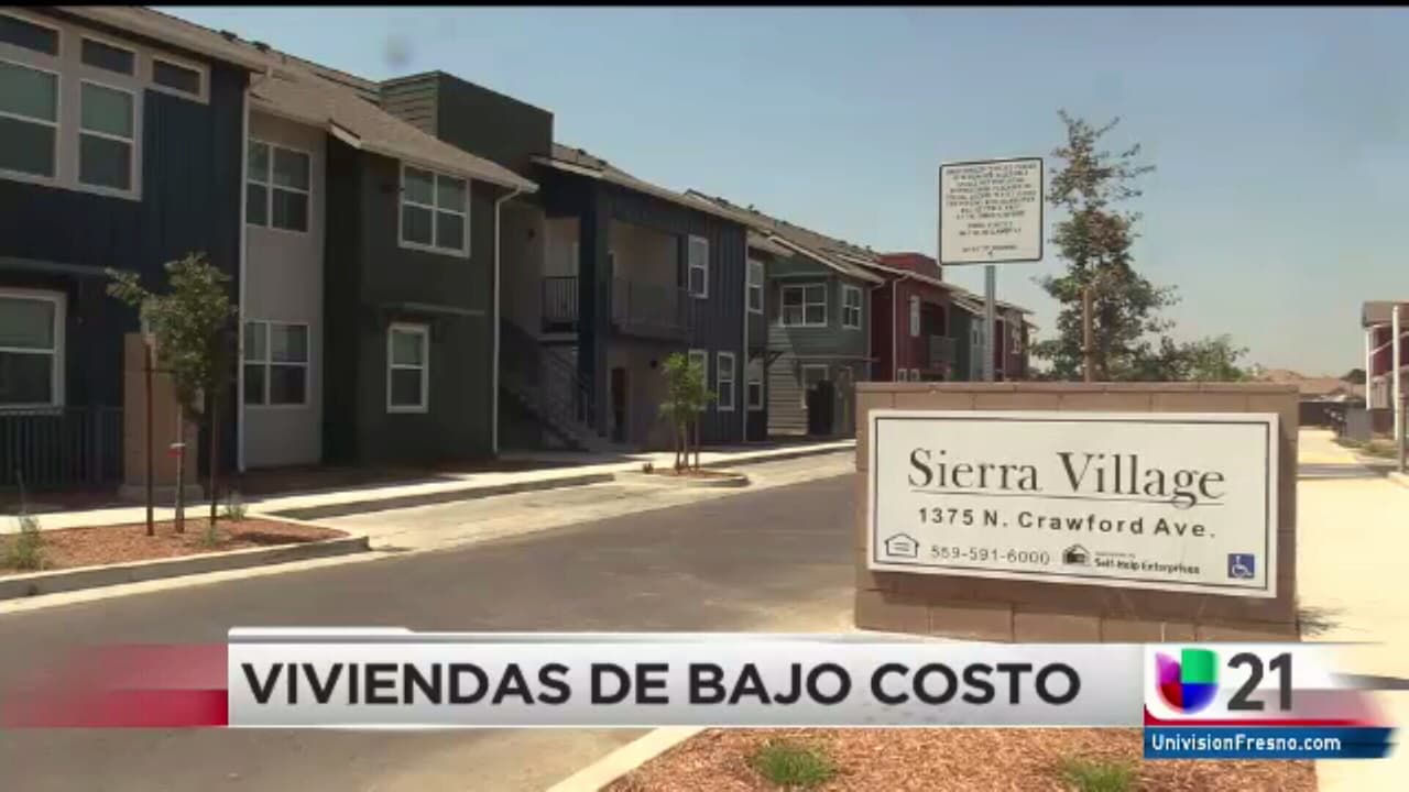 Apartamentos económicos construidos en Dinuba