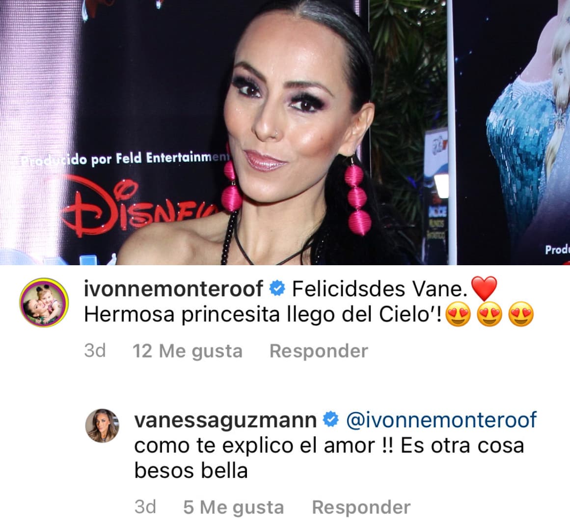 Mientras tanto, Ivonne Montero chuleó a la niña: "¡Cómo te explico el amor!", le contestó la orgullosa abuela.