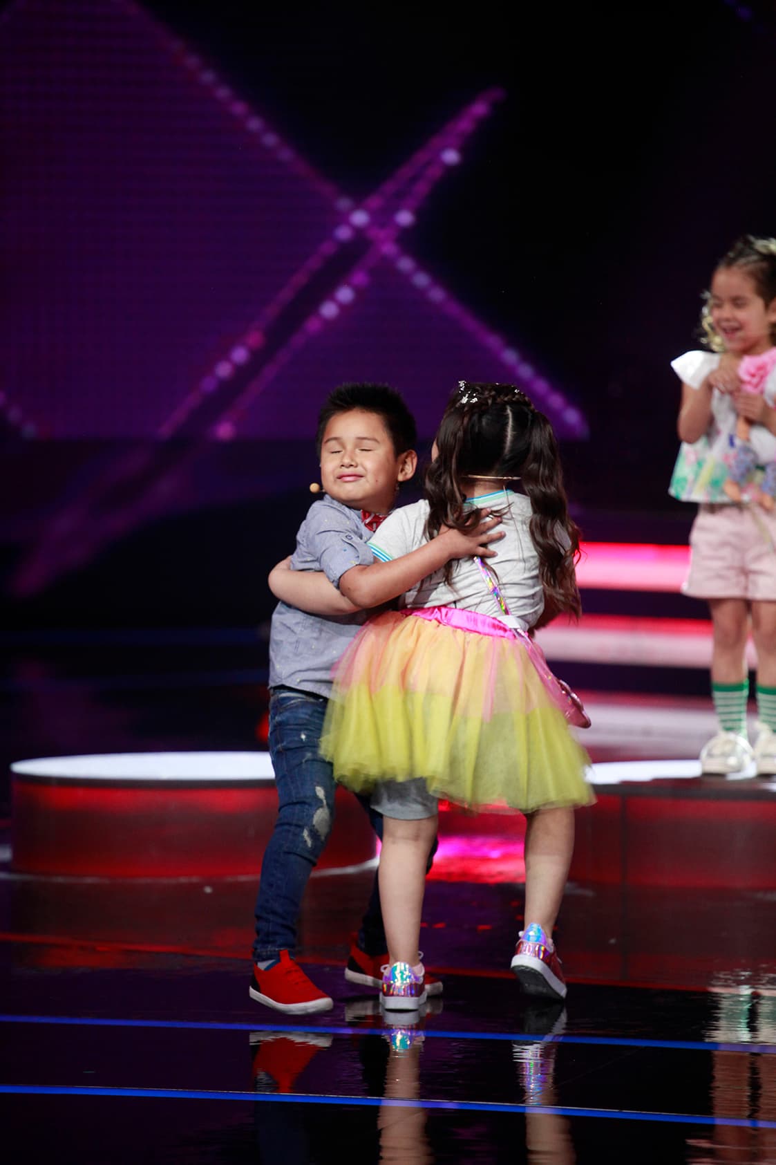 Entonces llegó el momento de la música en parejas.