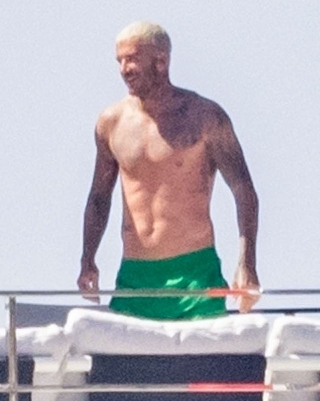 <b><a href="https://www.univision.com/temas/david-beckham">David Beckham</a></b> y su familia están pasando algunos días en Nerano, Italia.