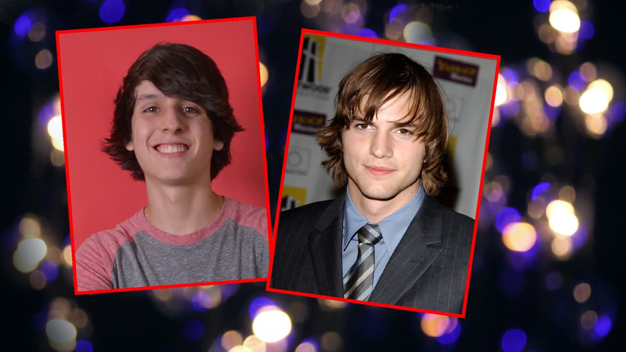 Ashton Kutcher y su look de los 70 le daban el toque final a su personaje en That’s 70 Show, Y a Christopher Velez no le podría quedar mejor.